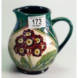 Moorcroft Spring Time at Home Jug: limited edition, signed Gibson 2002,