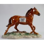 Beswick Mustang Horse on base: 2007.