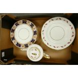 Salisbury Floral decorated dinner plates: matching teapot & more decorative similar plates