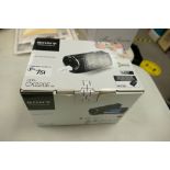 Sony HDR- CX220e HD Handy Cam: boxed