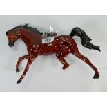 Royal Doulton trial model of a horse: marked for research purposes only.