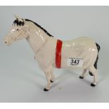 Royal Doulton prototype Welsh Mountain Pony: marked for Market Research purposes only.