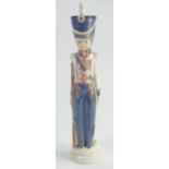 Lladro Figure of a Soldier : At Attention,