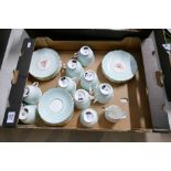 Aynsley china floral teaset (26)