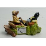 Beswick tableau from The Wind in the Willows series: On the River WIW limited edition