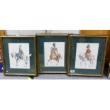 A Series of 3 prints of Napoleonic Era soldiers(3):