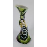 Lorna Bailey limited edition Art Deco Lady Vase : with certificate, height 30cm.