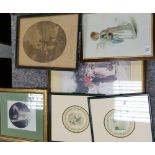 A collection of portrait theme Early 20th Century & later Prints(6)