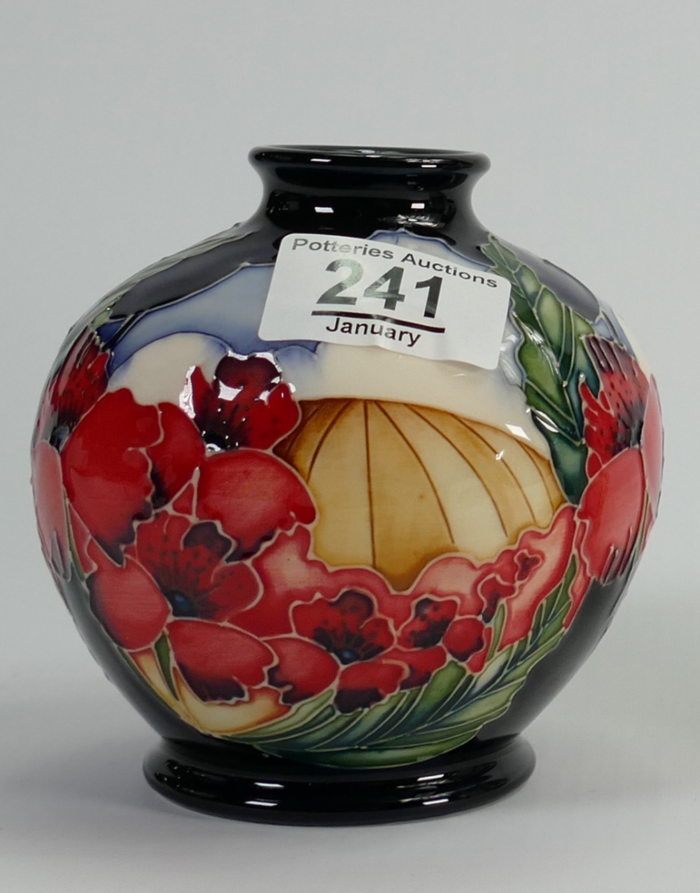 Moorcroft Forever England vase: Designed by Vicky Lovatt,