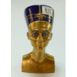 Coalport Egyptian Theme Bust Of Nefertiti: Modelled by John Bromley No 4 of 250,