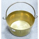 Heavy brass jam pan: