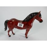 Royal Doulton trial model of a horse: marked for research purposes only.
