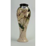Moorcroft Sissons Gallery Chislaine vase: Limited edition 8/75 and signed by designer Rachel Bishop.