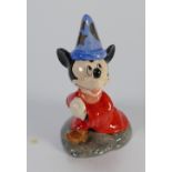 Royal Doulton figure Mickey Mouse Sorcerers Apprentice FAN1: limited edition.