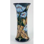 Moorcroft Blue Rhapsody Slim Vase: M.C.