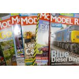A very large collection of Hornby, Modeller & Model Rail magazines: 7 boxes, hundreds of issues.