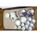 Noritake and Fathi mahmoud Egyptian patterned coffee sets: