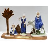 Goebel Janet Robson figure group The Flight into Egypt :