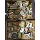 A large collection of Liliput land: and David White houses (2 trays)