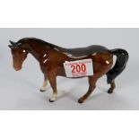 Beswick brown Boys pony: 1480