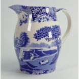 Spode blue Italian liverpool jug: boxed