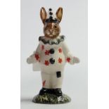 Royal Doulton bunnykin figure Clown: DB129 limited edition of 250. Boxed