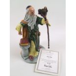 Royal Doulton figure Merlin: Hn4540. Boxed with certificate, number 265 of a limited edition