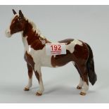 Beswick skewbald pinto pony: