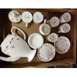 Crown Staffordshire Westworth coffee set: