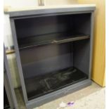 Bisley metal shelving unit: 92cm wide x 105cm high x 47cm deep