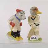Beswick sporting characters : Sloping Off SC4 and out for a duck SC6. both boxed with