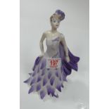 Coalport figure Twenties party: David Shilling collection number 458 of 1000