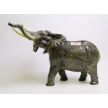 Beswick large elephant - trunk stretching: 998 26cm in height.