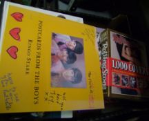 A large collection of books: titles with a music theme, Beatles, John Lennon, Pink Floyd etc (1
