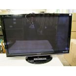 Panasonic 50" plasma television: model TX-P50G10B with remote control