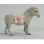 Beswick Grey Shetland pony: 1485. Boxed
