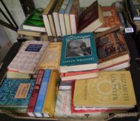 A large collection of books: hardback vintage story books, various topics and themes (2 trays).