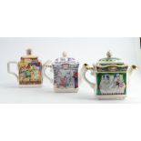 Three Sadler teapots to include: Piccadilly,