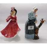 Royal Doulton seconds figures Good Friends HN2783 & Patrica HN3365(2):