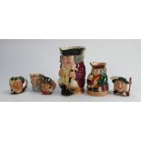 Royal Doulton Toby jugs to include: Jolly toby,