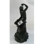 Wedgwood Black Basalt Figure of Aphrodite: Height 31cm