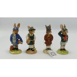 Royal Doulton Bunnykins to include: Schoolboy DB65, Schooldays DB57,