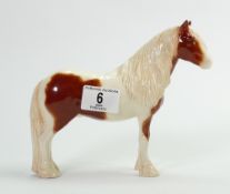 Beswick Skewbald Vanner pony: JBH26.