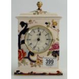 Masons Mandaley Mantle Clock: height 22cm