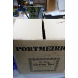 Portmeirion Totem 16pc coffee set :designed by Susan Williams-Ellis, in original box.