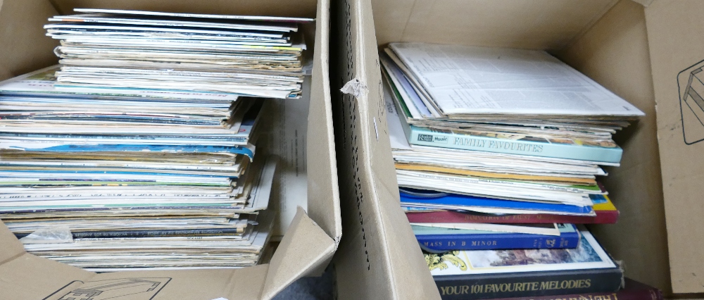 A large collection of Easy Listening & Classical Lps(2 large boxes):