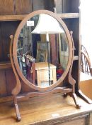 Oak Vanity Dressing Table Mirror: