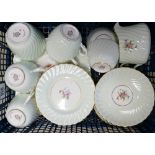 A mixed collection of items: to include Minton floral decorated teaset (factory seconds)