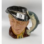 Royal Doulton Large Character Jug: The Poacher D6781 ,