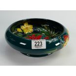 Moorcroft Torch ginger bowl: Signed by designer Vivky Lovatt.